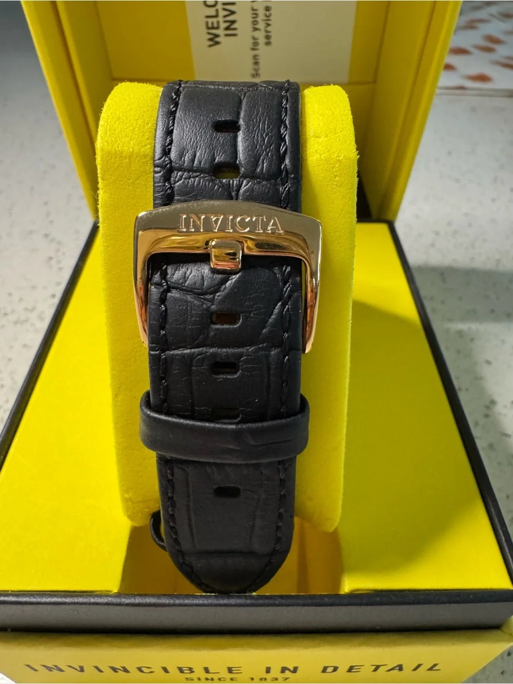 Invicta watch rose